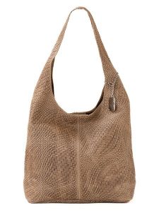 Anna Morellini Skórzany shopper bag "Palladia" w kolorze jasnobrązowym - 38 x 30 x 8 cm rozmiar: onesize. Brązowe shopper bag Anna Morellini, bez wzorów, z materiału, na ramię, bez dodatków. Za 219,08 zł.