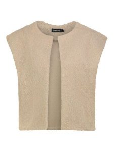 Sublevel Kamizelka w kolorze beżowym rozmiar: S/M. Brązowe kamizelki Sublevel, m, bez wzorów, bez kołnierzyka, bez ramiączek, bez kaptura. Za 135,95 zł.