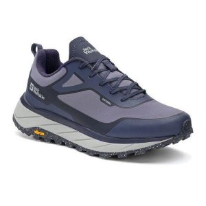Buty trekkingowe damskie Jack Wolfskin Terrashelter Low. Czerwone buty trekkingowe Jack Wolfskin, bez zapięcia. Za 299,99 zł.