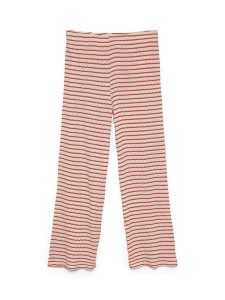 Vero Moda Spodnie w kolorze beżowo-czerwonym rozmiar: S. Brązowe spodnie z wysokim stanem Vero Moda, bez wzorów, z materiału, z podwyższonym stanem. Za 84,21 zł.