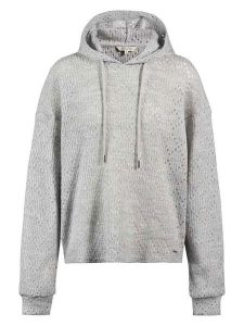 Herrlicher Bluza w kolorze szarym rozmiar: XL. Szare bluzy Herrlicher, xl, bez wzorów, z kapturem. Za 193,24 zł.
