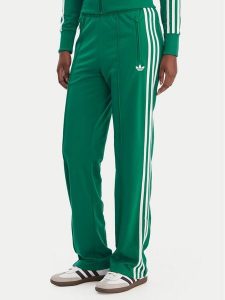 Adidas Spodnie dresowe Firebird Classic KD3649 Zielony Regular Fit. Zielone spodnie dresowe ADIDAS, m, bez wzorów, z dresówki. Za 299,99 zł.