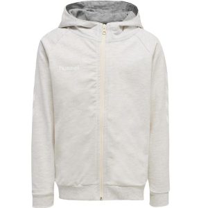 Bluza do piłki ręcznej damska Hummel hmlGO Zip z kapturem. Szare bluzy Hummel, na jesień, xs, bez wzorów, z kapturem. W wyprzedaży za 190,50 zł.