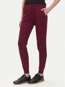 Armani Exchange Spodnie dresowe XW000986 AF16114 UA343 Bordowy Relaxed Fit. Czerwone spodnie dresowe Armani Exchange, s, bez wzorów, z bawełny. Za 349,99 zł.