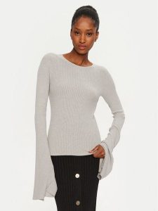 Kontatto Sweter 3M0116N AI253M01 Szary Slim Fit. Szare swetry klasyczne Kontatto, m, z syntetyku, bez kołnierzyka. Za 239,99 zł.