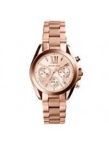 Michael Kors Zegarek Mini Bradshaw MK5799 Różowy. Czerwone zegarki Michael Kors. Za 819,99 zł.