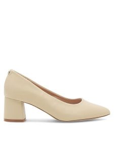 Jenny Fairy Czółenka Celebration WS2107-01 Beżowy. Brązowe czółenka Jenny Fairy, bez wzorów, z syntetyku, bez obcasa, bez zapięcia. Za 119,99 zł.