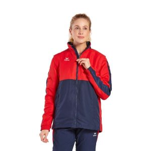 Kurtka Erima Six Wings. Czerwone kurtki Erima, bez wzorów, z polaru, z kapturem. Za 321,50 zł.