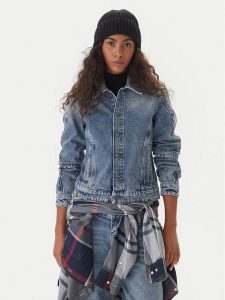 G-Star Raw Kurtka jeansowa Kitoh 3D D26776 E207 Niebieski Regular Fit. Niebieskie kurtki G-Star Raw, xs, bez wzorów, z bawełny, bez kaptura. Za 589,99 zł.