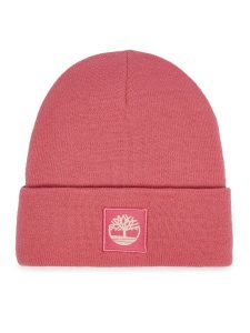 Timberland Czapka TB0A61BX Różowy. Czerwone czapki Timberland, bez wzorów, z materiału. Za 119,99 zł.