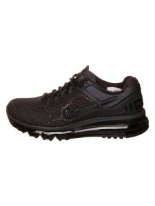 Nike Sneakersy "Air Max 2013" w kolorze czarnym rozmiar: 38,5. Czarne trampki Nike, bez wzorów, bez zapięcia. Za 448,99 zł.