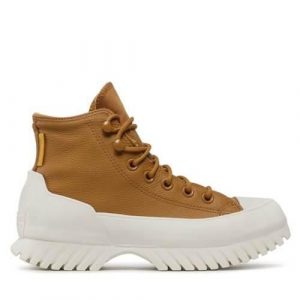 Buty do chodzenia damskie Converse 172348C. Brązowe buty sportowe Converse, bez wzorów, z materiału, bez zapięcia, trekkingowe. W wyprzedaży za 408,80 zł.