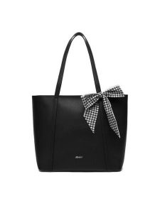 JENNY Torebka C-MJT-J-004-02 Czarny. Czarne shopper bag Jenny, bez wzorów, z materiału, bez dodatków. Za 179,99 zł.