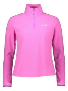 Jack Wolfskin Bluza polarowa "Taunus" w kolorze różowym rozmiar: S. Różowe bluzy Jack Wolfskin, s, bez wzorów, z polaru, bez kaptura. Za 131,43 zł.