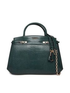 Guess Torebka Melinda HWKL99 33060 Zielony. Zielone torebki klasyczne Guess, z aplikacjami, ze skóry, bez dodatków. Za 679,99 zł.