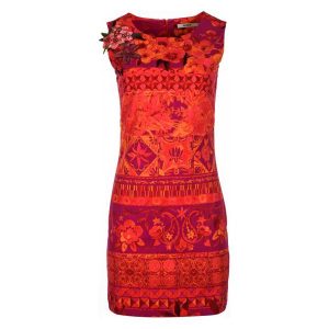 Desigual Sukienka Damska Angelina 36 Czerwony. Sukienki marki Desigual. W wyprzedaży za 314,00 zł.