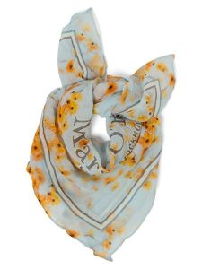Marc O'Polo szalik cupro Kobiety niebieski, ONE SIZE. Niebieskie szaliki Marc O'Polo, bez wzorów, z tkaniny. Za 139,95 zł.