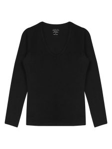 Claesens Koszulka w kolorze czarnym rozmiar: XL. Czarne bluzki Claesens, xl, bez wzorów, z bawełny, bez kołnierzyka, bez ramiączek. Za 52,42 zł.