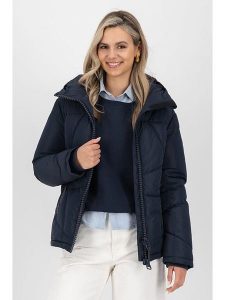 Alife and kickin Kurtka zimowa "KasandraAK" w kolorze granatowym rozmiar: XXL. Niebieskie kurtki Alife and Kickin, na zimę, xxl, bez wzorów, z puchu, bez kaptura. Za 293,59 zł.