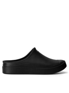 Hunter Klapki UFF1102EVA-BLK-W Czarny. Czarne klapki Hunter, bez wzorów, z kauczuku, bez obcasa. Za 249,99 zł.