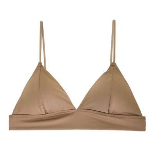 Braletka elastyczna minimalistyczna na co dzień Cabiria. Czarne biustonosze Intica, bez wzorów. Za 119,00 zł.