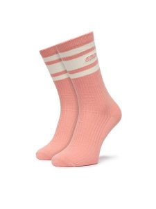 Guess Skarpety długie V5YZ02 Z3O11 Różowy. Czerwone skarpetki Guess, z aplikacjami, z bawełny. Za 69,99 zł.