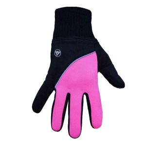 Wodoodporne rękawice Verjari Ibris. Czarne rękawiczki VERJARI, bez wzorów. Za 322,50 zł.