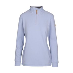 Trespass Big Heart - polar damski At200 Cool Blue. Fioletowe kurtki Trespass, bez wzorów, z dżerseju, bez kaptura. Za 285,99 zł.