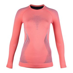 Koszulka termoaktywna damska UYN Evolutyon Uw Shirt LG SL R614. Czerwone koszule nocne UYN, bez wzorów, bez ramiączek. Za 329,99 zł.
