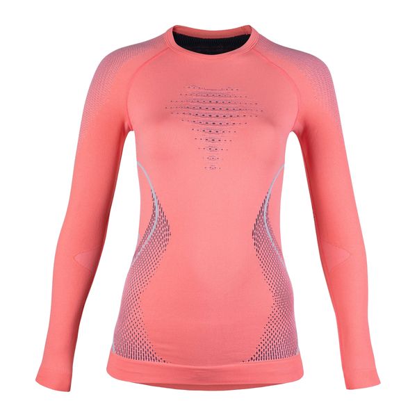 Koszulka termoaktywna damska UYN Evolutyon Uw Shirt LG SL R614. Czerwone koszule nocne UYN, bez wzorów, bez ramiączek. Za 329,99 zł.