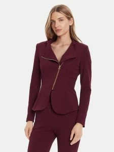 Rinascimento Marynarka CFC0125220003 Bordowy Slim Fit. Czerwone marynarki i żakiety Rinascimento, xl, bez wzorów, z syntetyku. Za 449,99 zł.