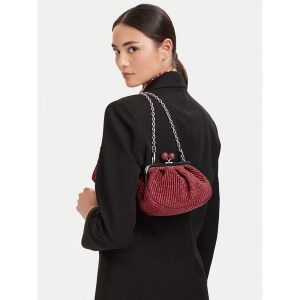 Torebka Weekend Max Mara. Czerwone torebki klasyczne Weekend Max Mara, bez wzorów, bez dodatków. Za 684,99 zł.