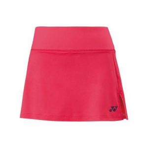 Spodnie badminton damskie Yonex Sportrock Us Open. Czerwone szorty YONEX, bez wzorów, z materiału, sportowe. Za 388,00 zł.