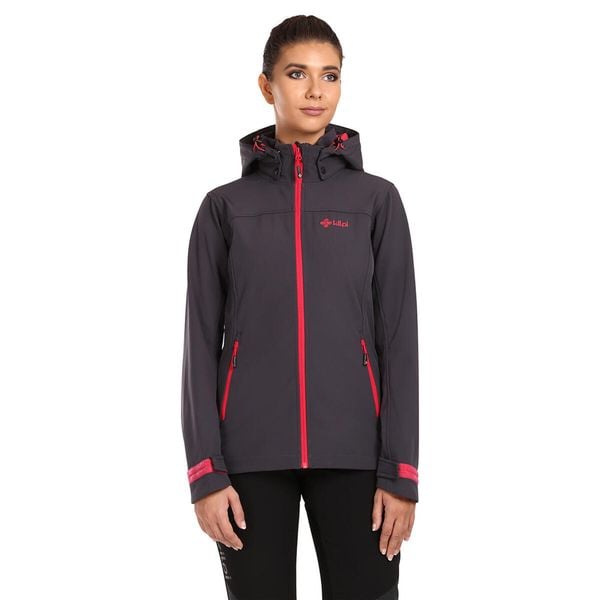 Damska kurtka softshell Kilpi RAVIA-W. Szare kurtki Kilpi, xs, bez wzorów, z softshellu, bez kaptura. Za 318,77 zł.