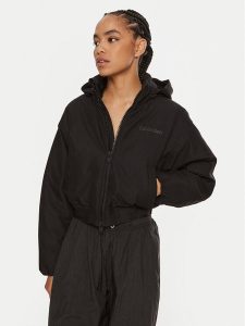 Calvin Klein Performance Kurtka bomber 00GWF4O500 Czarny Regular Fit. Czarne kurtki Calvin Klein Performance, xl, bez wzorów, z syntetyku, bez kaptura. Za 559,99 zł.