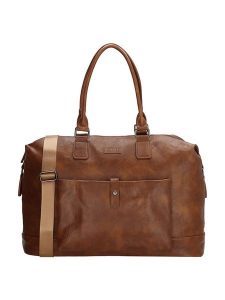 Beagles Torebka "Murcia" w kolorze jasnobrązowym - 40 x 30 x 24 cm rozmiar: onesize. Brązowe torebki klasyczne Beagles, bez wzorów, z materiału, przez ramię, bez dodatków. Za 132,45 zł.