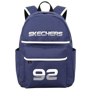 Plecak unisex Skechers Downtown Backpack pojemność 20 L. Niebieskie plecaki Skechers. Za 73,99 zł.
