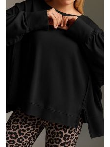 Cotton Candy Bluza w kolorze czarnym rozmiar: M. Czarne bluzy Cotton Candy, m, bez wzorów, bez kaptura. Za 156,61 zł.