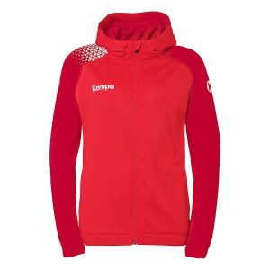 Bluza damska z kapturem Kempa Ambition 28. Czarne bluzy Kempa, bez wzorów, z kapturem. Za 266,50 zł.