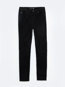 Spodnie damskie sztruks czarne Katrina High Waist Cord 907. Czarne spodnie z wysokim stanem Big Star, bez wzorów, z denimu, z podwyższonym stanem. W wyprzedaży za 179,99 zł.