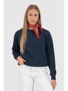 Alife and kickin Bluza w kolorze granatowym rozmiar: M. Niebieskie bluzy Alife and Kickin, m, bez wzorów, bez kaptura. Za 109,95 zł.
