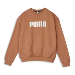 Puma Bluza Ess Fl 84721146. Brązowe bluzy Puma, xs, bez wzorów, z dresówki, bez kaptura. Za 134,99 zł.