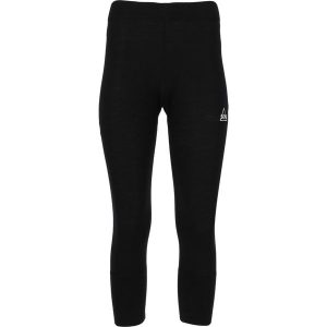 Damskie legginsy SOS Nuuk. Czarne legginsy SOS, bez wzorów, z wełny. Za 382,50 zł.