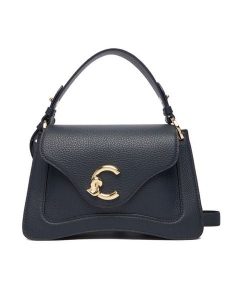 Coccinelle Torebka SSL Coccinelle C-Me E1 SSL 18 02 01 Granatowy. Niebieskie kuferki Coccinelle, bez wzorów, ze skóry, bez dodatków. Za 1 439,00 zł.