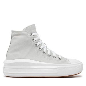 Trampki Converse. Szare trampki Converse, bez wzorów, bez zapięcia. Za 289,99 zł.