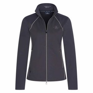 Damska bluza dresowa HV Polo Alice. Brązowe kurtki HV POLO, bez wzorów, z dresówki, bez kaptura. Za 473,00 zł.