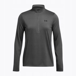 Bluza Damska Sportowa Rozpinana Under Armour Tech 1/2 Zip- Solid. Szare bluzy Under Armour, xl, bez wzorów, bez kaptura. Za 199,99 zł.