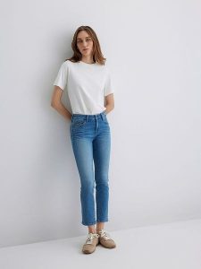 MAVI Dżinsy - Slim fit - w kolorze niebieskim rozmiar: W27/L30. Niebieskie jeansy Mavi, bez wzorów. Za 159,95 zł.