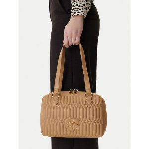 Torebka LOVE MOSCHINO. Brązowe torebki klasyczne LOVE MOSCHINO, bez wzorów, bez dodatków. Za 673,99 zł.
