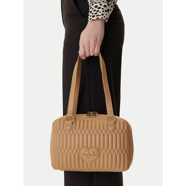 Torebka LOVE MOSCHINO. Brązowe torebki klasyczne LOVE MOSCHINO, bez wzorów, bez dodatków. Za 511,99 zł.